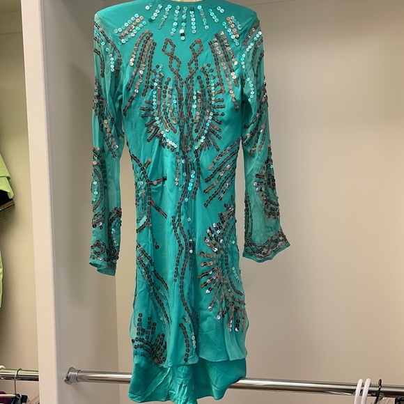 Ginger & Java Green Dress - Picture 2 of 6